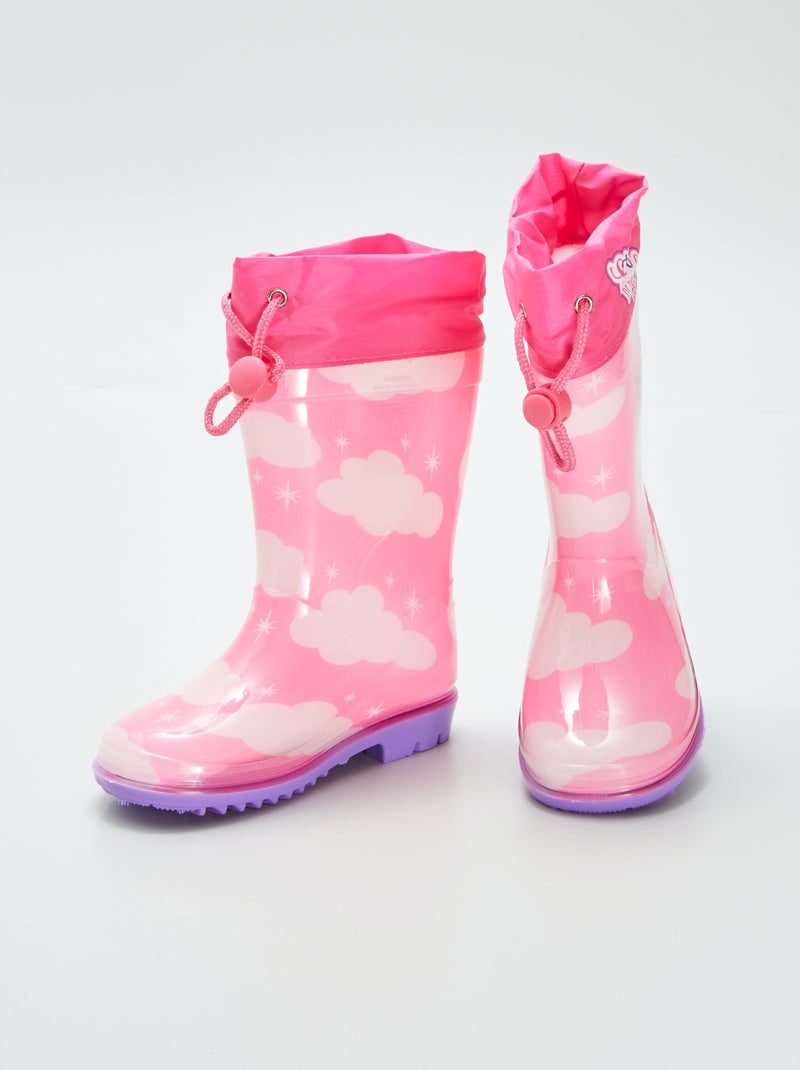 Stivali da pioggia 'unicorno' ROSA - Kiabi