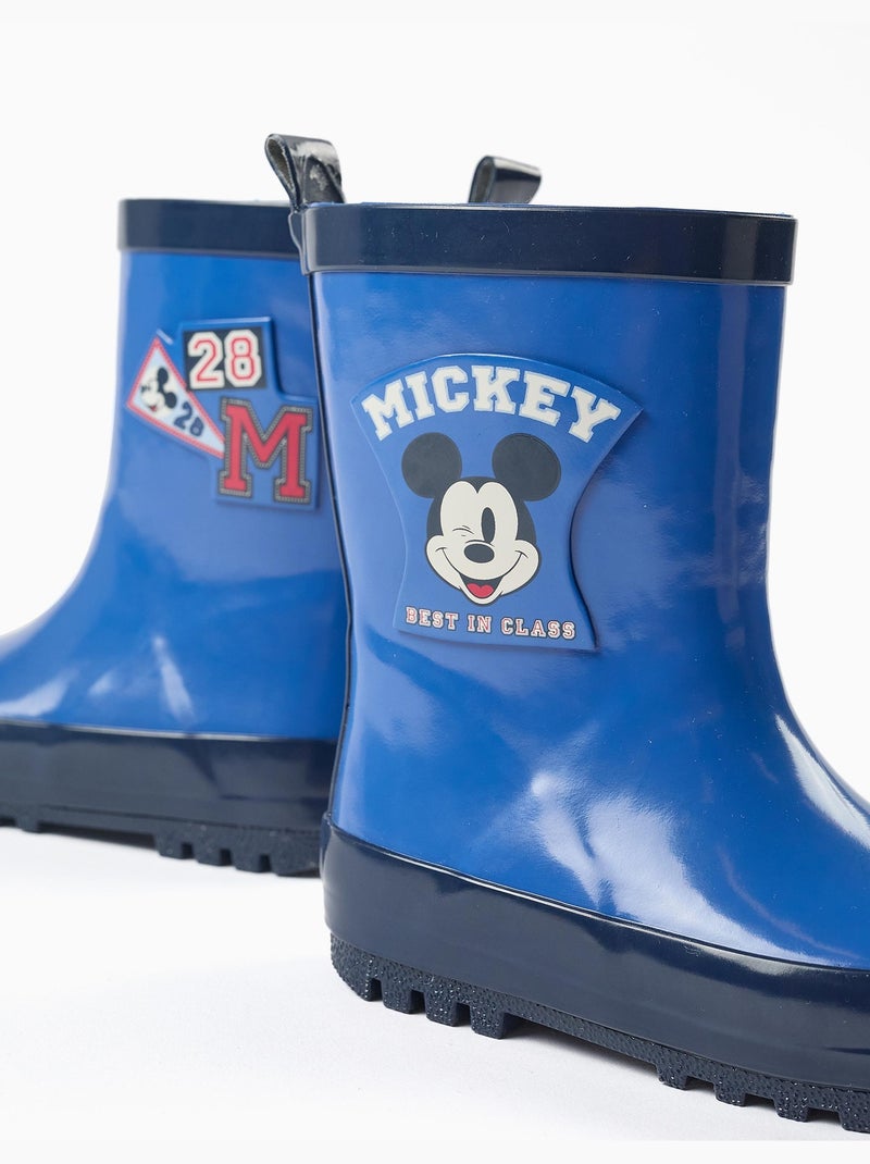 Stivali di gomma con stampe di Mickey Blu Blu - Kiabi