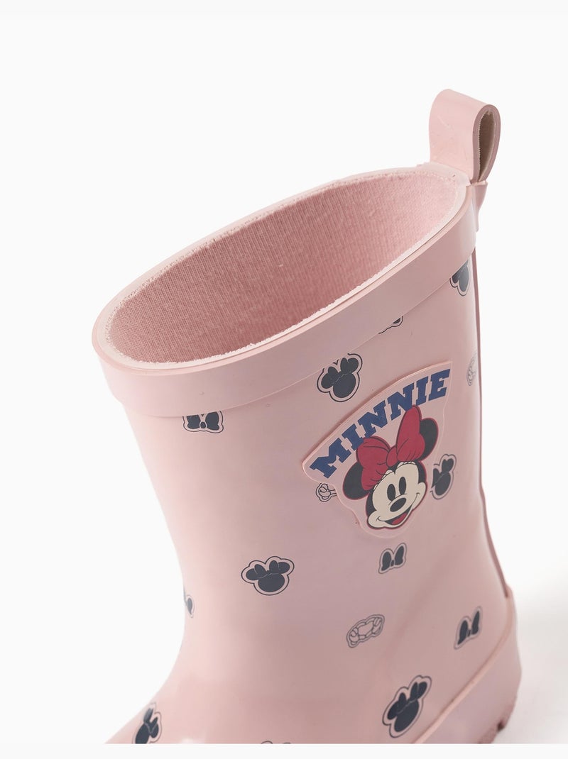 Stivali di gomma con stampe di Minnie Rosa - Kiabi
