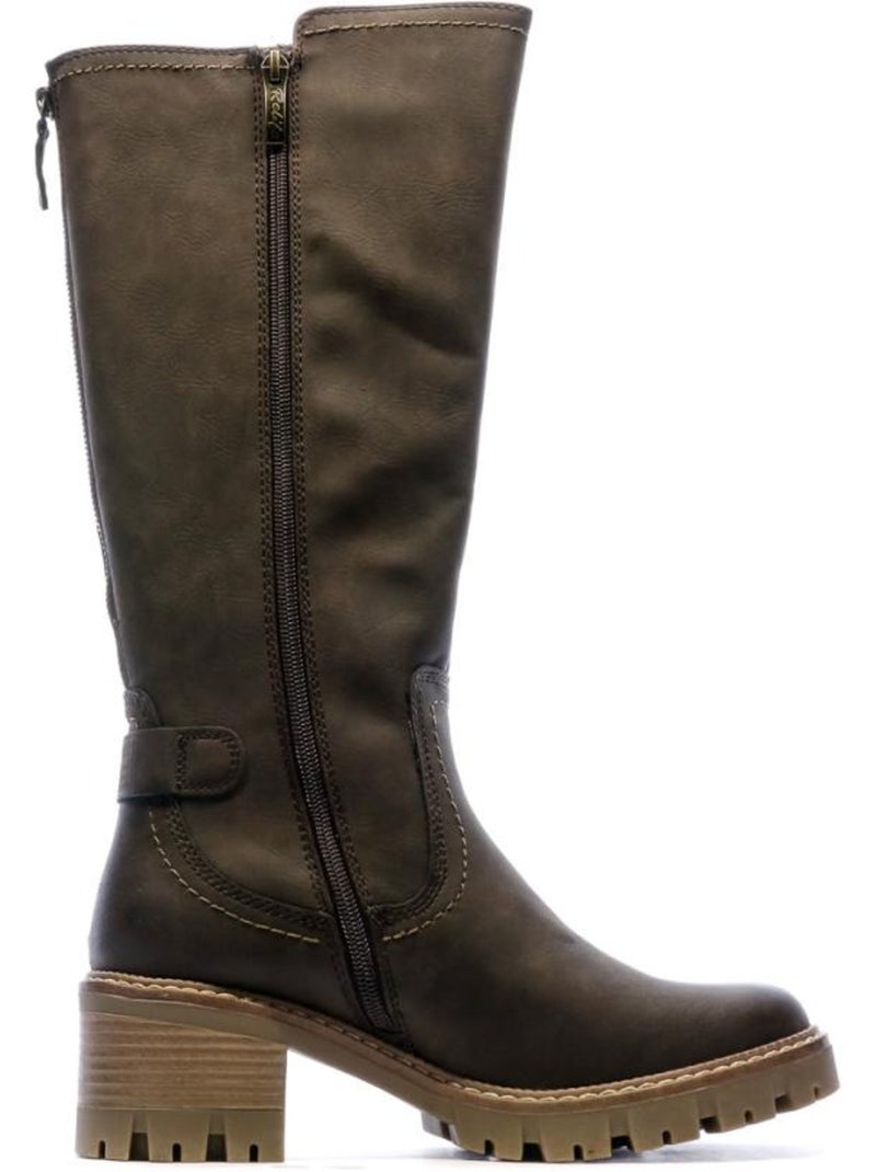 Stivali donna relife Marrone cappuccino - Kiabi