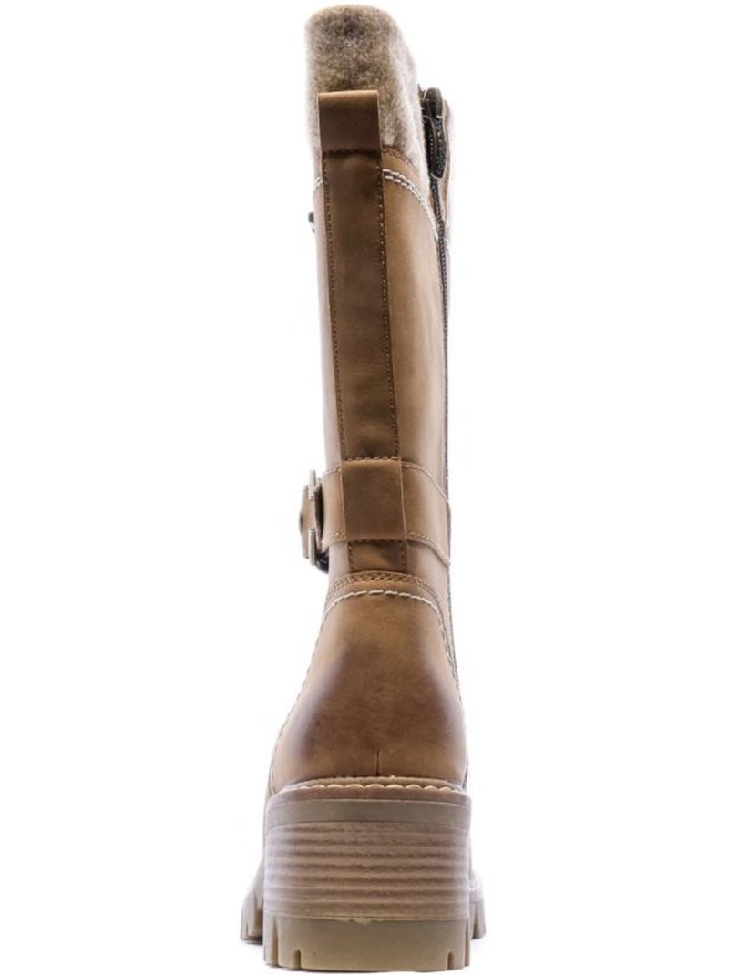 Stivali donna relife Marrone cappuccino - Kiabi
