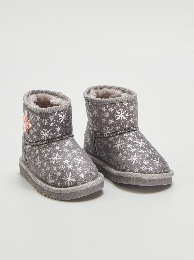 Stivali imbottiti 'Frozen' GRIGIO - Kiabi