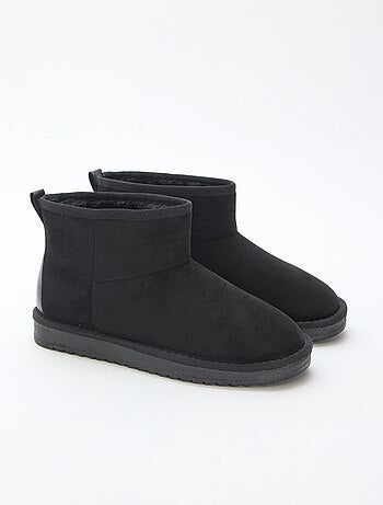 Stivali in ecopelle scamosciata