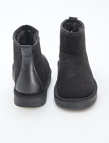 Stivali in ecopelle scamosciata