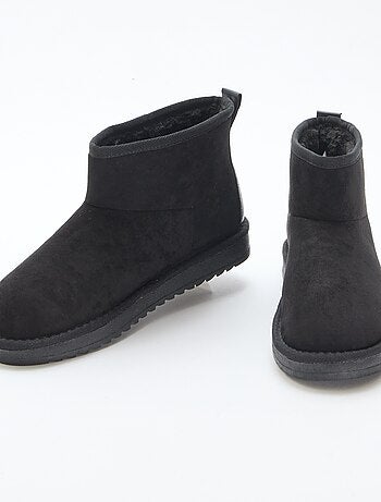 Stivali in ecopelle scamosciata