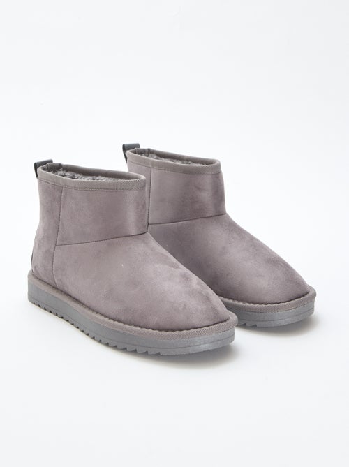 Stivali in simil suede - Kiabi