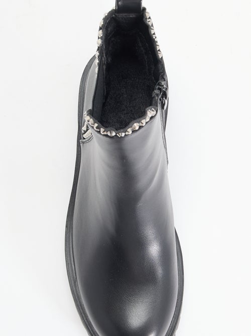 Stivali in similpelle con strass - Kiabi Stivali in similpelle con strass - Kiabi