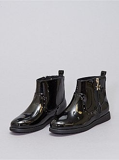 Stivali in vernice con borchie - Kiabi