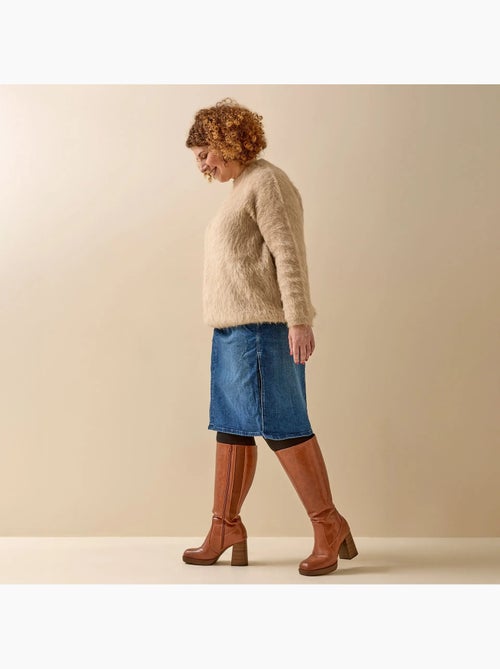 Stivali larghi al polpaccio 2XL - modello Melissa - Kiabi