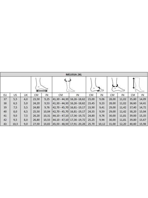 Stivali larghi al polpaccio 2XL - modello Melissa - Kiabi