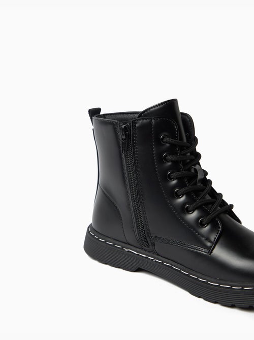 Stivali militari, mo fashion - Kiabi