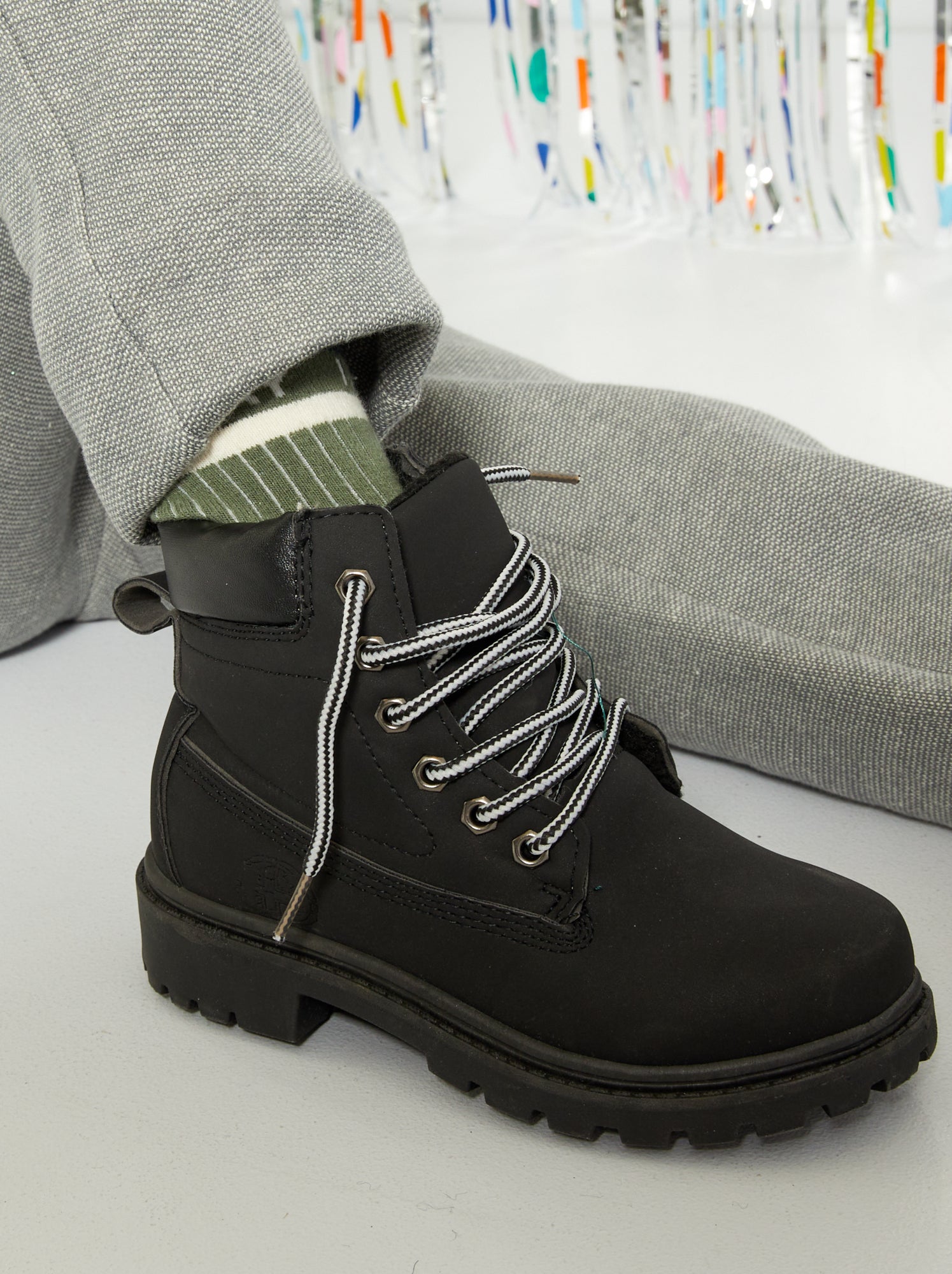 Stivali stile montagna nero Kiabi 26.00