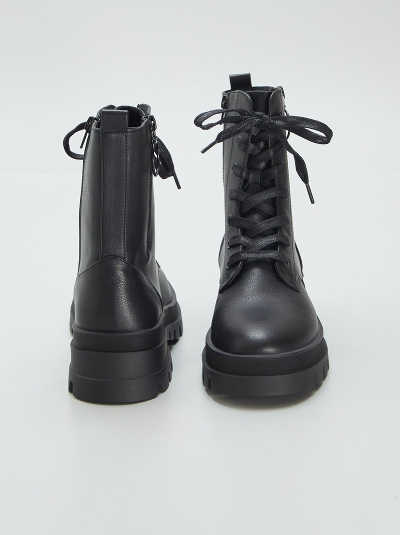 Stivali stile ranger beige - Kiabi