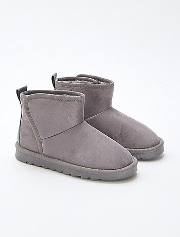 Stivali stile scamosciato in ubuck