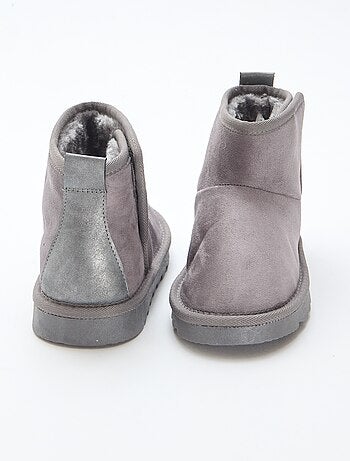 Stivali stile scamosciato in ubuck