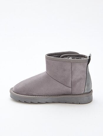 Stivali stile scamosciato in ubuck
