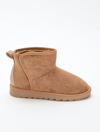 Stivali stile scamosciato in ubuck