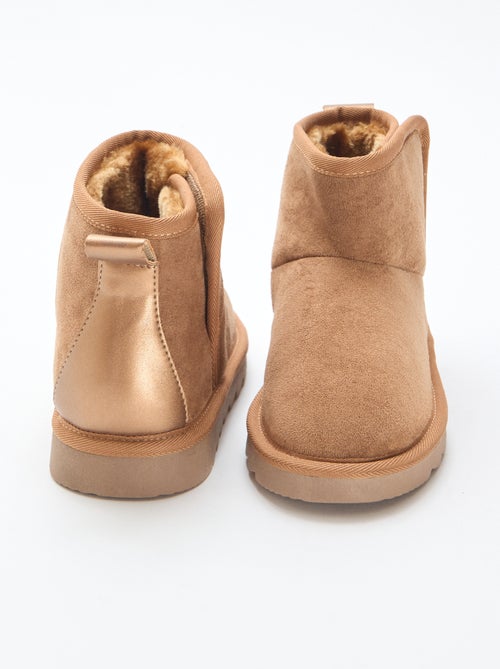 Stivali stile scamosciato in ubuck - Kiabi