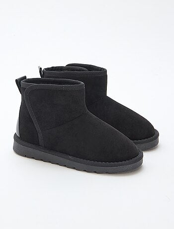 Stivali stile scamosciato in ubuck