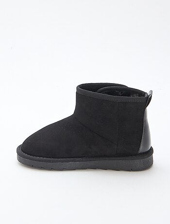 Stivali stile scamosciato in ubuck