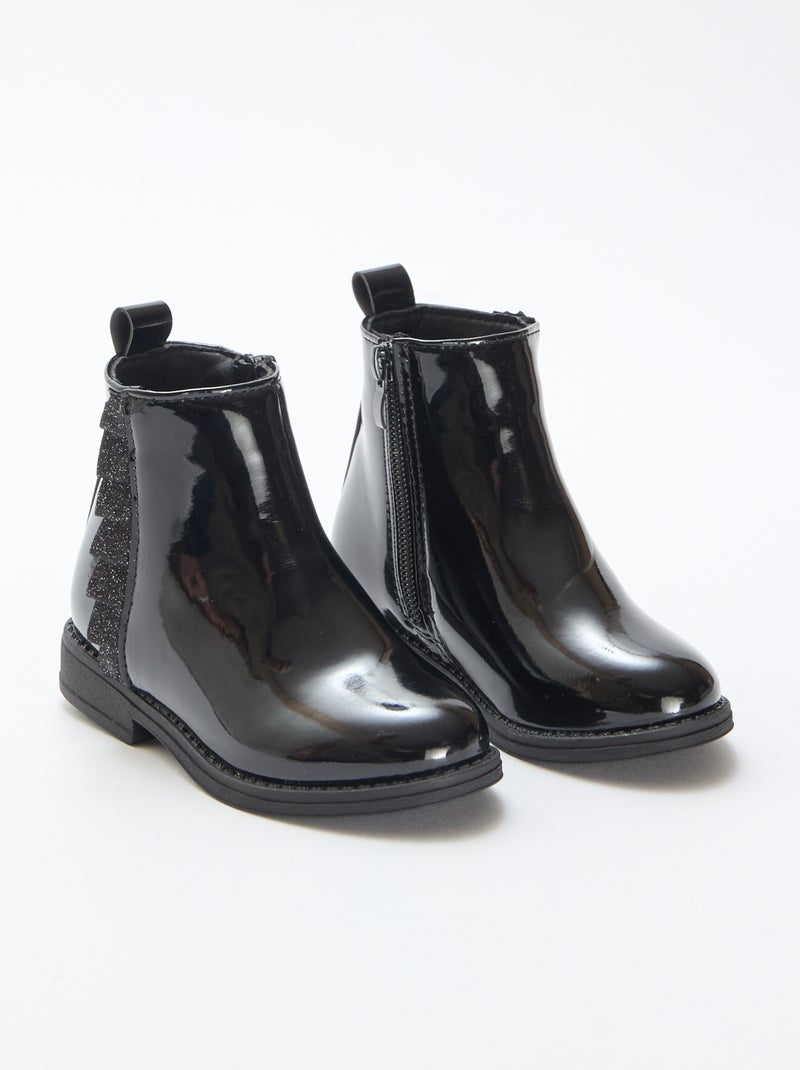 Vestito senza maniche con volant - nero - Bambina - 8.00