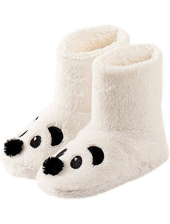 Stivali/pantofole da donna admas panda