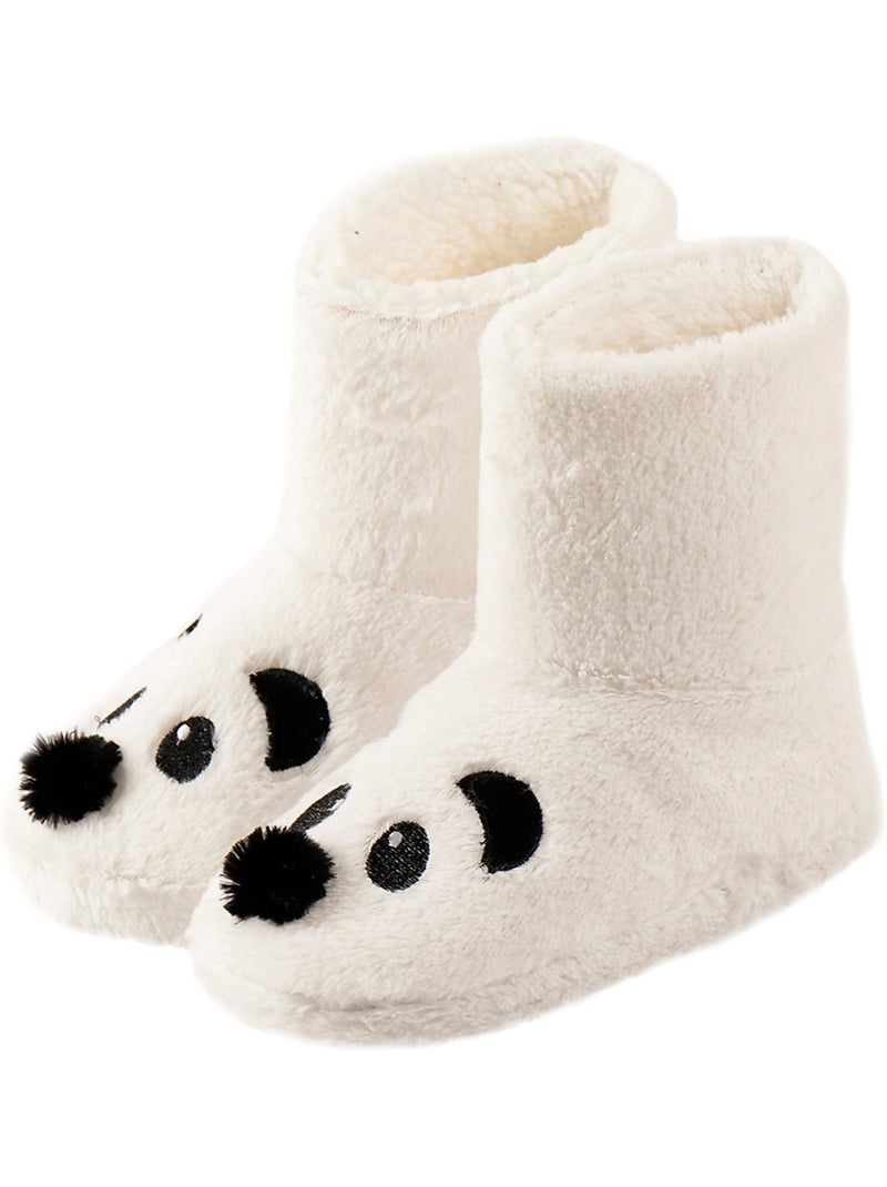 Stivali/pantofole da donna admas panda Ecru - Kiabi