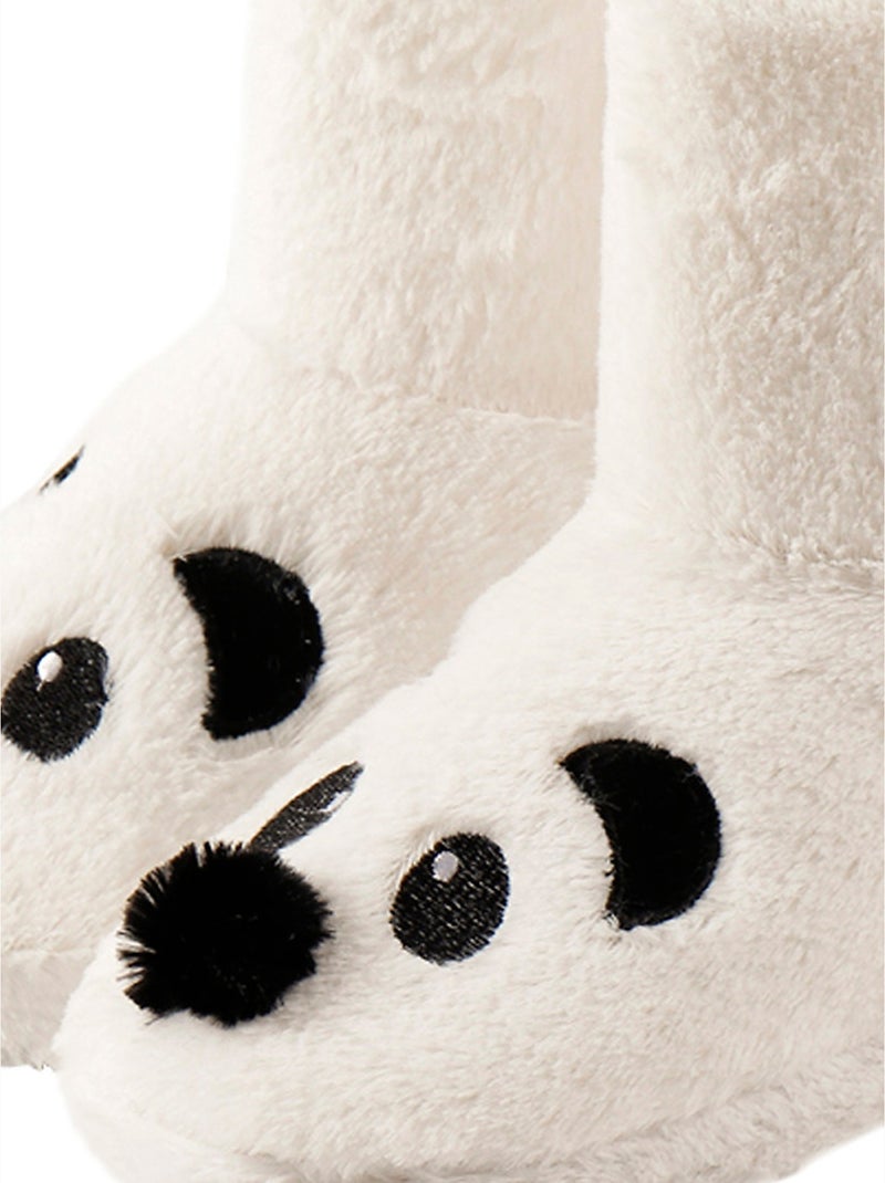 Stivali/pantofole da donna admas panda Ecru - Kiabi