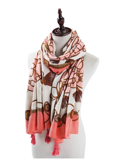 Stola di cotone Light Pink Athéna - Kiabi Stola di cotone Light Pink Athéna - Kiabi