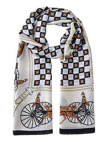 Stola di seta Carrozza Regale