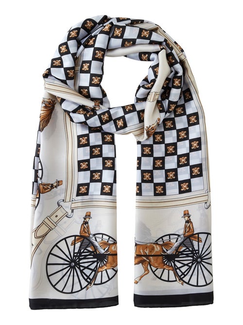 Stola di seta Carrozza Regale - Kiabi Stola di seta Carrozza Regale - Kiabi