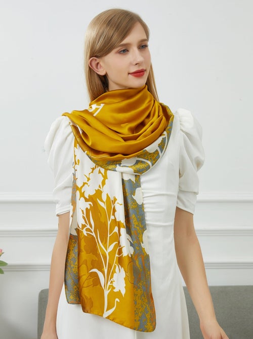 Stola di seta Fiore d'Oro - Kiabi