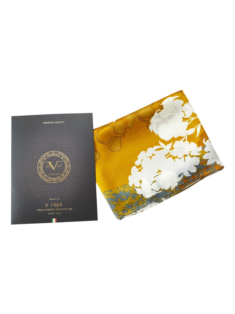 Stola di seta Fiore d'Oro Oro - Kiabi