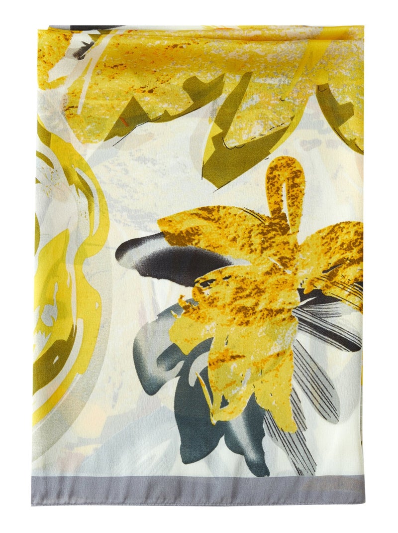 Stola di seta Girasole Giallo - Kiabi