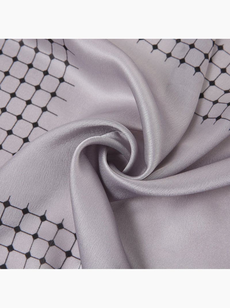 Stola di seta Maxpoint Florina Crema - Kiabi