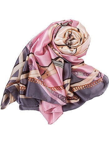 Stola di seta Rosa chiaro Florina