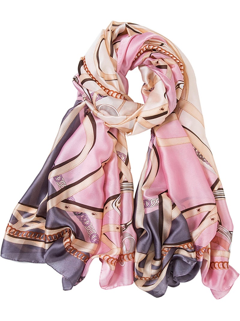 Stola di seta Rosa chiaro Florina Rosa - Kiabi