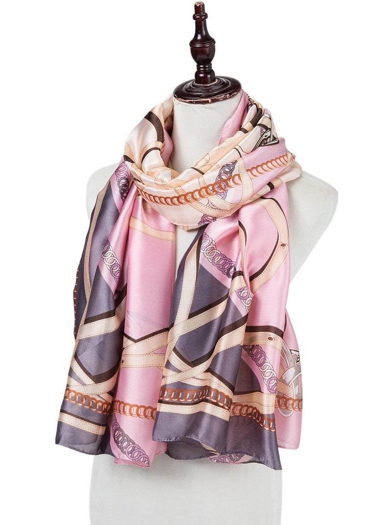 Stola di seta Rosa chiaro Florina Rosa - Kiabi