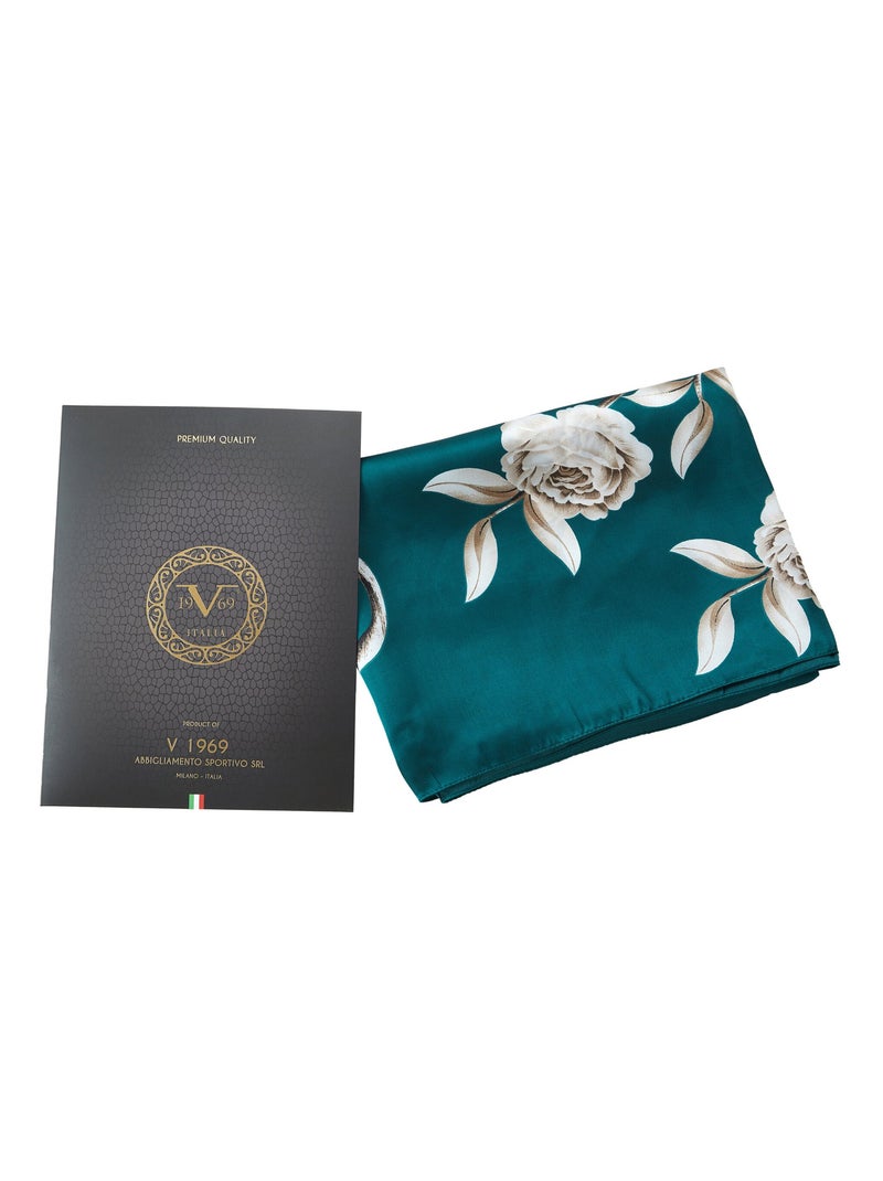 Stola di seta Verdi Fiorita Verde - Kiabi