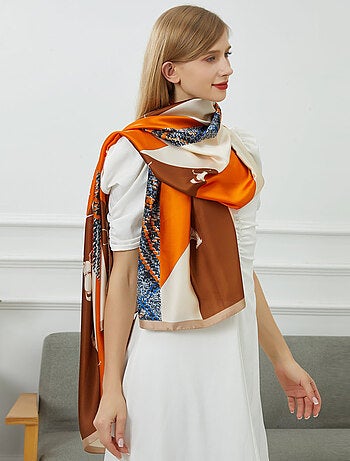 Stola di seta Vivace Patchwork