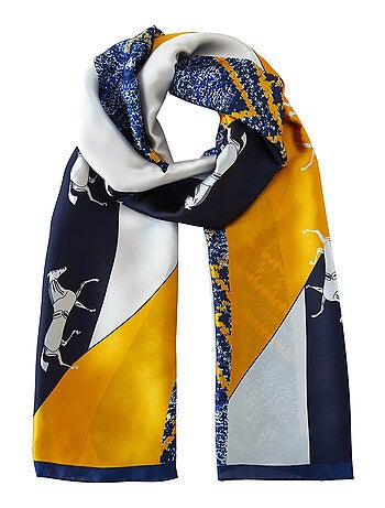 Stola di seta Vivace Patchwork