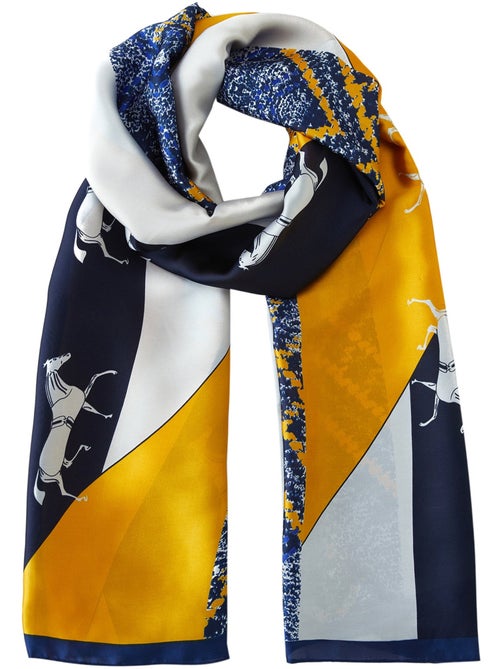 Stola di seta Vivace Patchwork - Kiabi