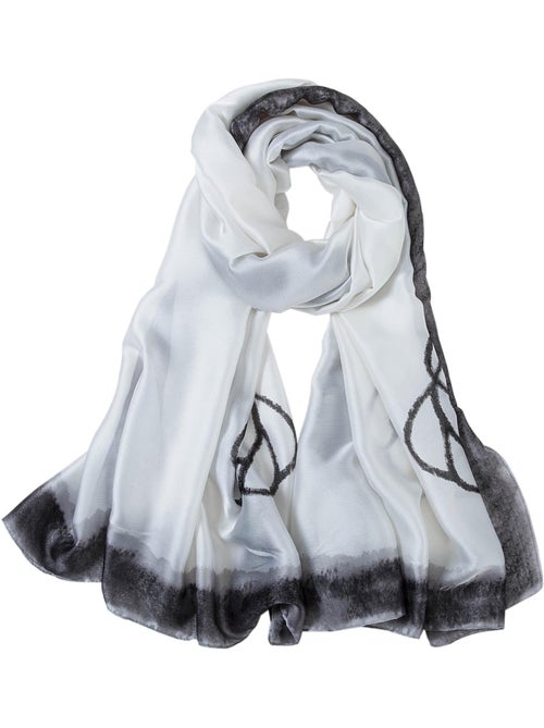 Stola di seta White Florina - Kiabi Stola di seta White Florina - Kiabi