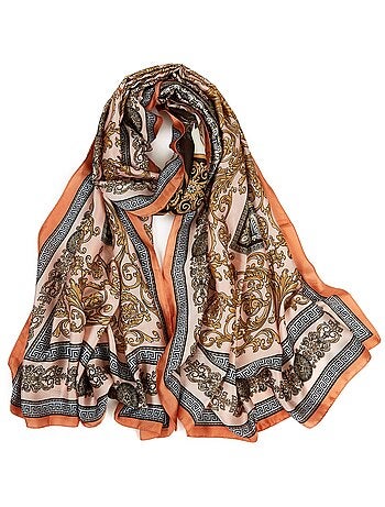 Stola in seta V PRINT