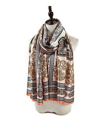 Stola in seta V PRINT