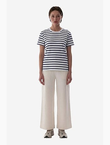 Stripe premium t-shirt a righe a maniche corte penti