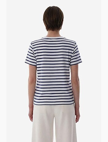 Stripe premium t-shirt a righe a maniche corte penti