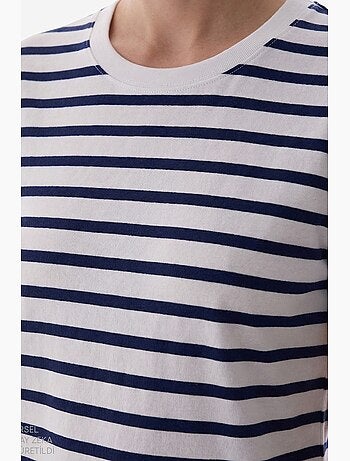 Stripe premium t-shirt a righe a maniche corte penti