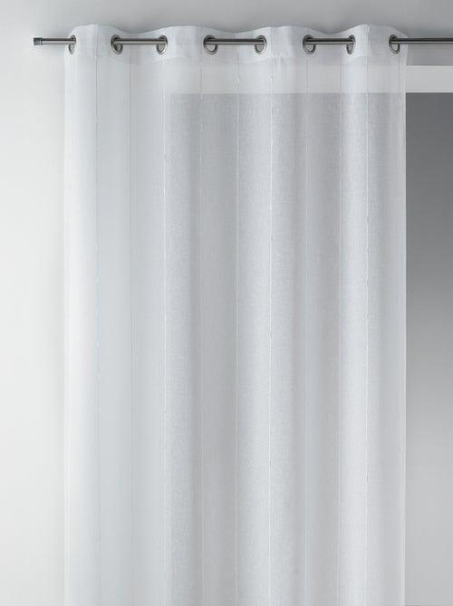 Strisce ricamate finemente e di grande ampiezza - Kiabi