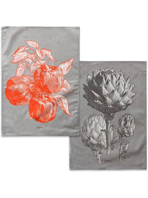 Strofinaccio (2 pezzi) Artichoke "Happyfriday" - Kiabi Strofinaccio (2 pezzi) Artichoke "Happyfriday" - Kiabi